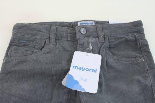 Mayoral - Basic Slim Fit Cord Pants