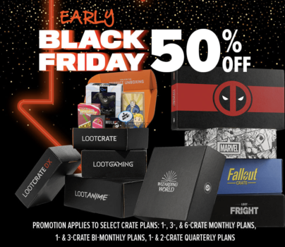 Loot Crate Black Friday 2018 Coupon