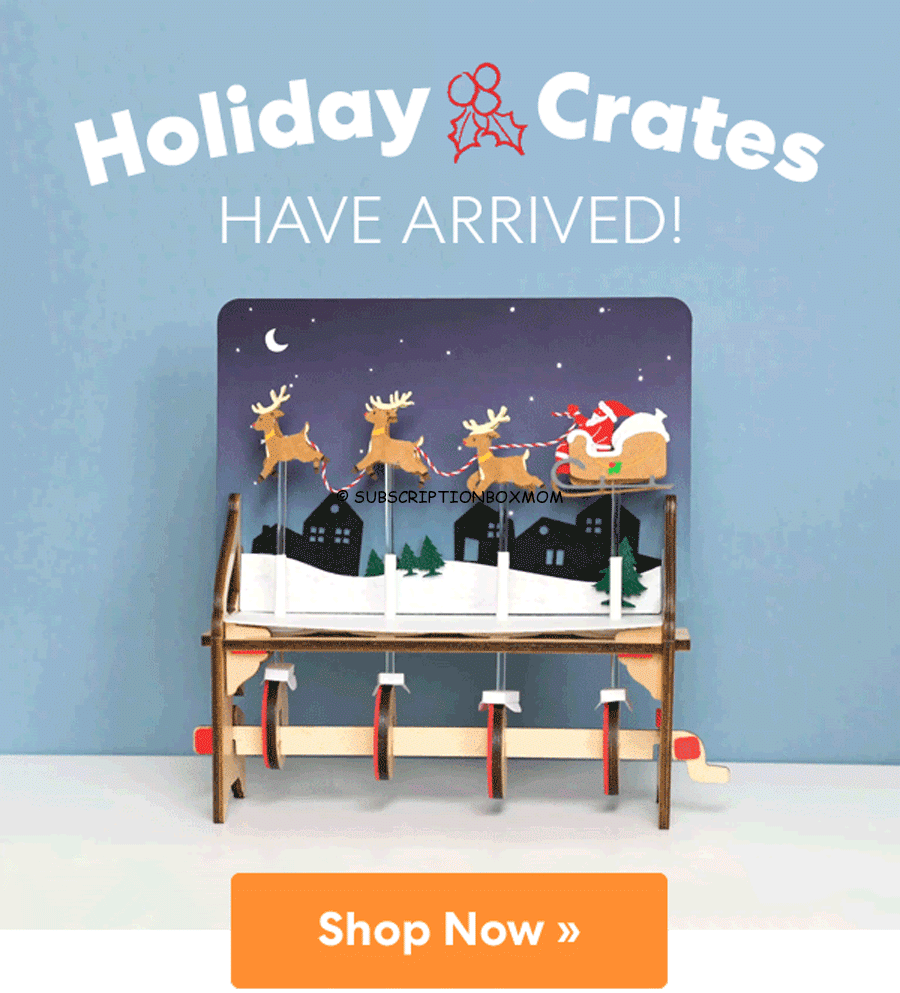 KiwiCo Holiday Crates 2018 Now Available