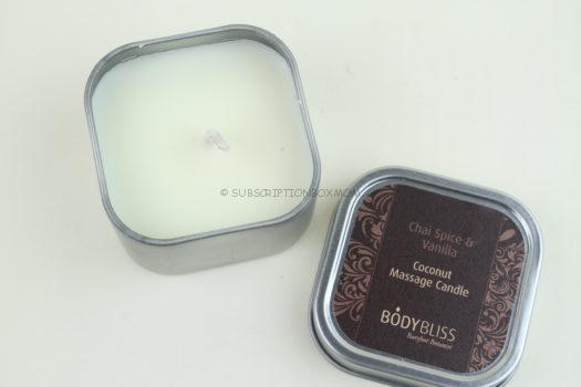 Body Bliss Chai Spice & Vanilla Coconut Massage Candle