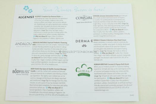 Yuzen Winter 2018 Review