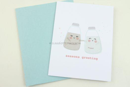 Seasons Greeting Holiday Card 