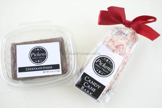 Pickens Sweet Treats Chocolate Fudge & Candy Cane Bark 