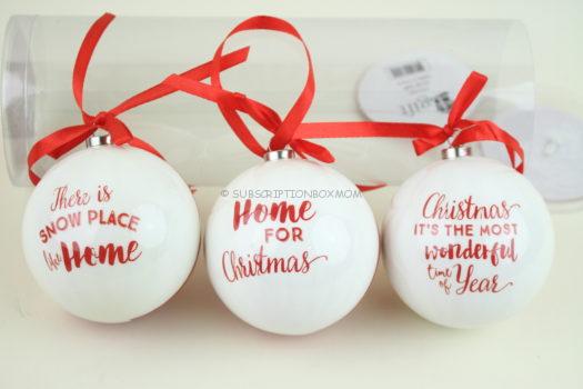 Christmas Ornaments - Set of 3