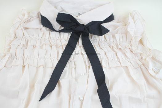  The Clothing Company Holiday Bow Blouse