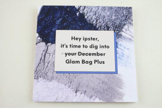 Ipsy Glam Bag Plus December 2018 Review