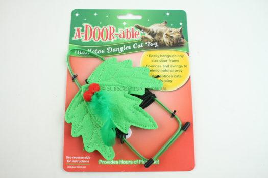 Playful Pet Mistletoe Door Dangler