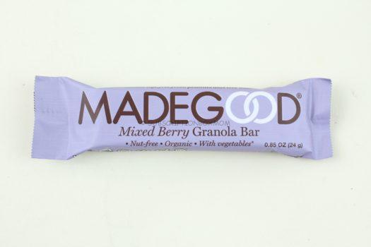 MadeGood Mixed Berry Granola Bar
