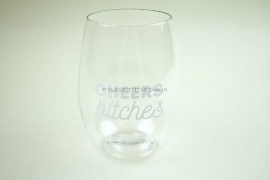 Cheers Bitc#%$ Shatterproof Wine Glass