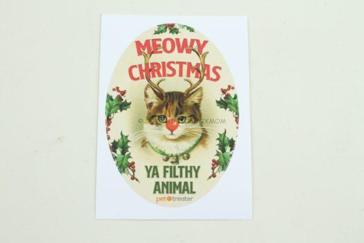 Meowy Christmas Ya Filthy Animal