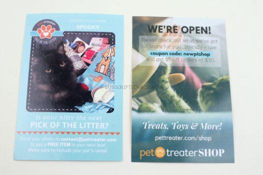 Pet Treater Cat Pack December 2018 Review