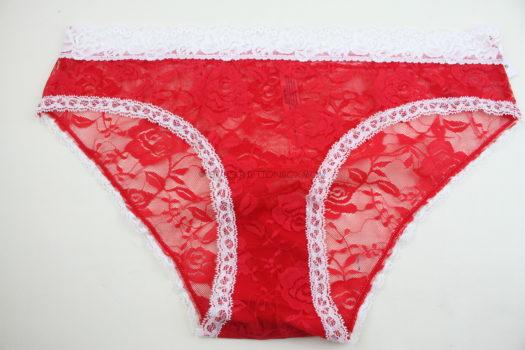 Red and White Lace