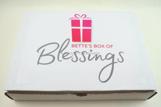 Bette's Box of Blessings January 2019 Review