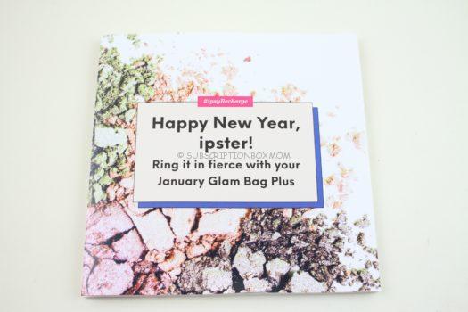 Ipsy Glam Bag Plus January 2019 Review