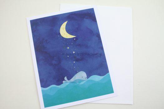 "Whale Deams Card"