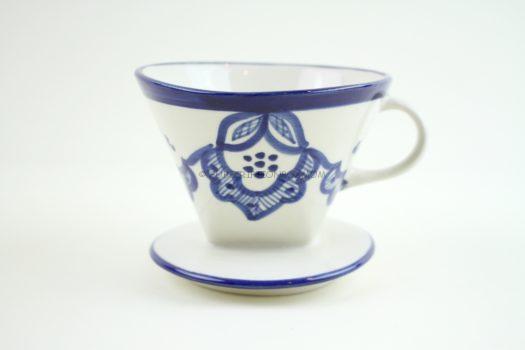 Ceramic Hand-Painted Coffee Dripper