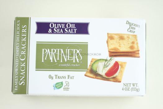 Partners Crackers Olive Oil and Sea Salt