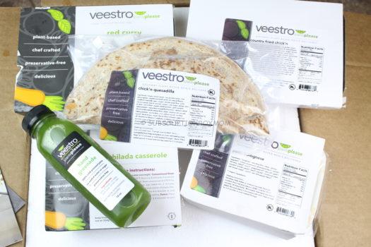 January 2019 Veestro Vegan Meal Subscription Review