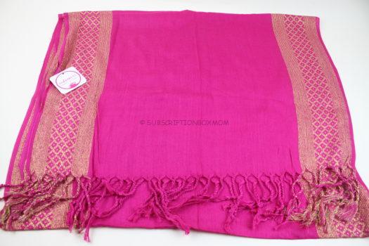 Lavina Hot Pink Scarf 