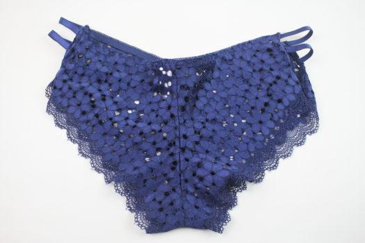 Youmita Dark Blue Floral Lace 