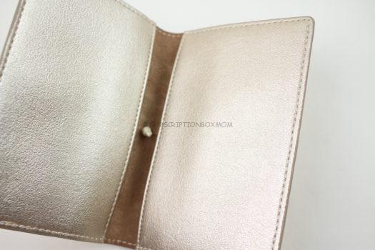 Mai Couture Luxurious Gold Passport Holder 