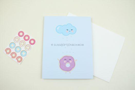 Donut Sprinkle Card and Donut Stickers