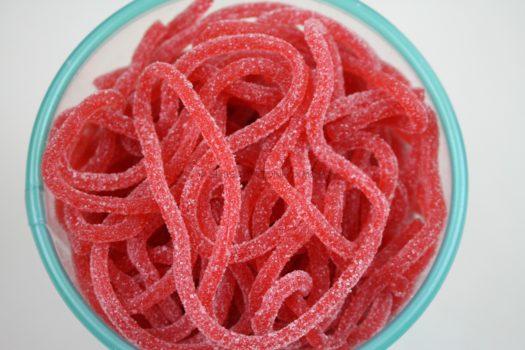 Gustaf's Sour Strawberry Laces