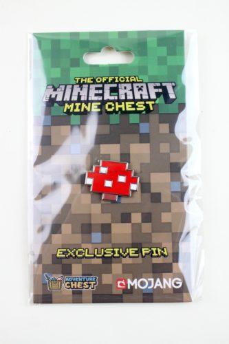 Mine Chest Mushroom Pin