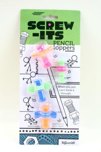 Screw-Its Pencil Toppers