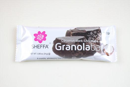 Sheffa Coconut Dark Chocolate Granolabar 