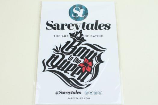 Sareytales Bow To The Queen Sticker