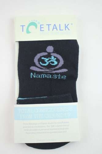 Toe Talk Namaste Grip Toe Socks