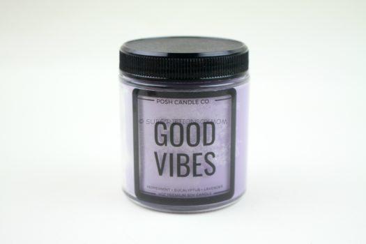 Posh Candle Co Good Vibes Candle