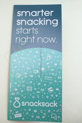 SnackSack Gluten Free March 2019 Review