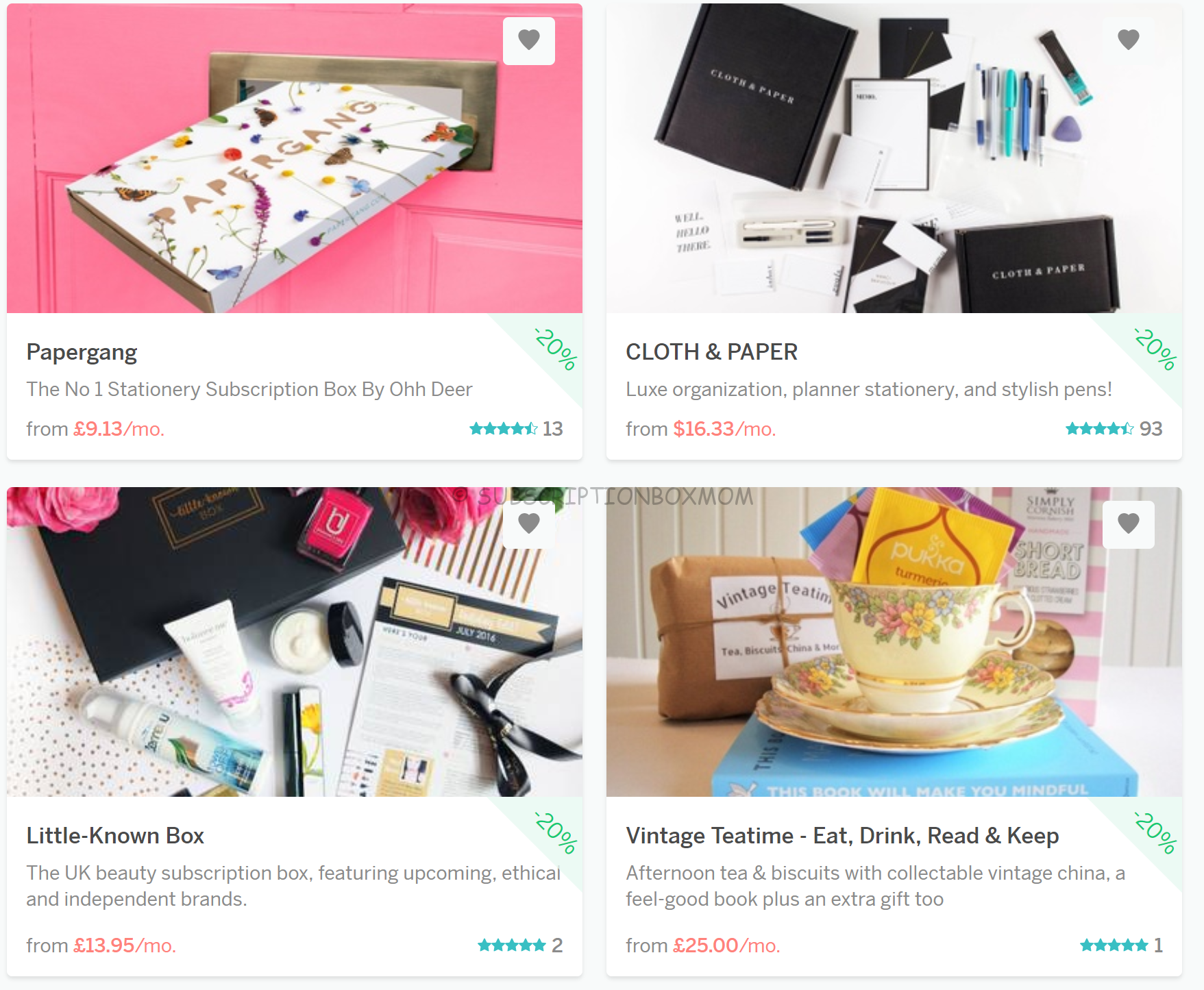 Cratejoy Mothering Sunday 2019 Subscription Sale