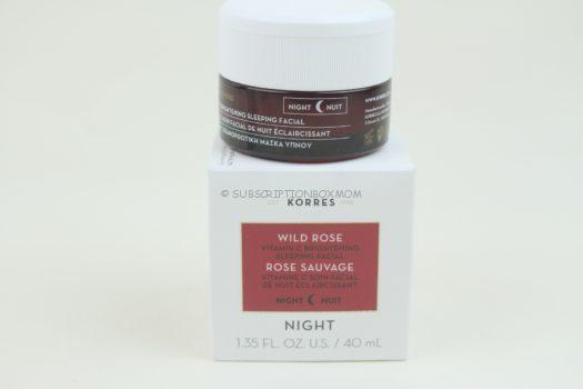 KORRES Wild Rose Vitamin C Brightening Sleeping Facial