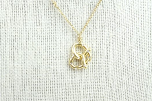 Kate Spade Dashing Beauty Pretzel Mini Pendant