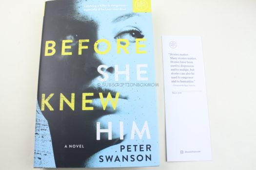 Before She Knew Him by Peter Swanson