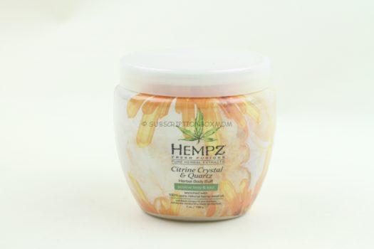 Hempz Citrine Crystal & Quartz Body Buff