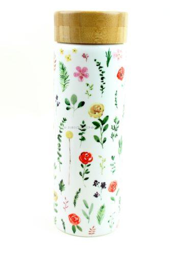 Hallmark Home 20oz Ceramic Water Bottle 