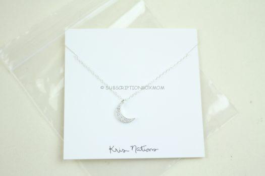 Kris Nations Opalescent Moon Necklace