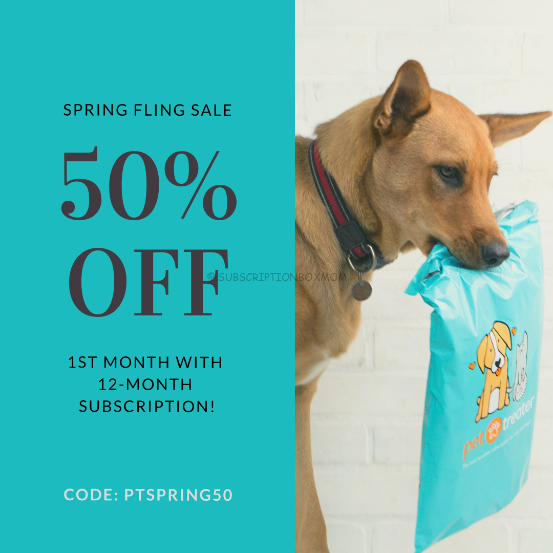 Pet Treater April 2019 Coupon