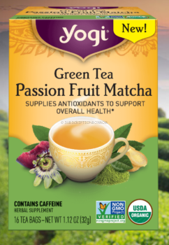Yogi Green Tea Passion Fruit Matcha Tea