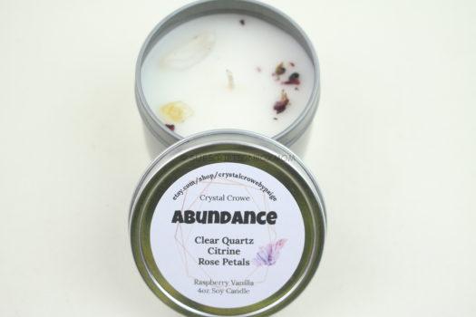 Crystal Crove Abundance Candle 