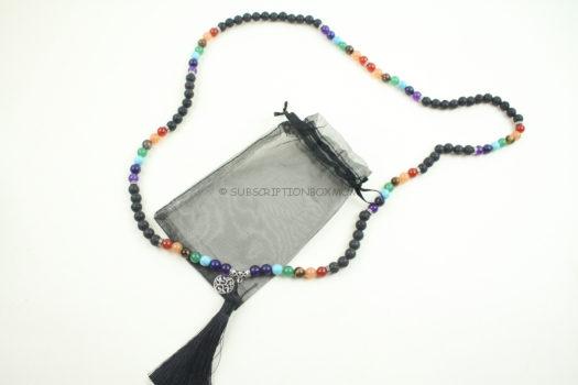 Lava Stone 108 Mala w/Tree of Life Charm