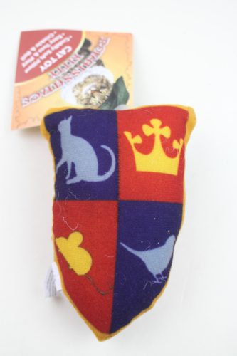 Playful Pet Renaissance Kitty Coat of Arms Pillow