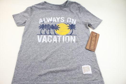 Retro Brand - Always on Vacation Tee 