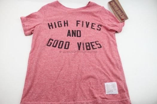 Retro Brand - High Fives Good Vibes Tee