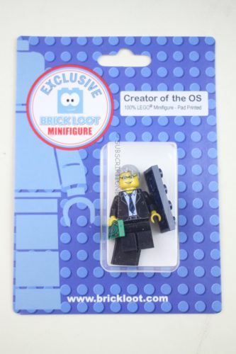 Creator of the OS - Pad Printed LEGO Minifigure 