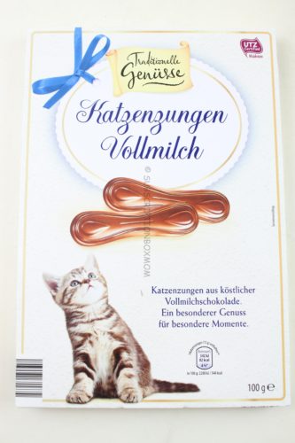 Traditionelle Genüsse Katzenzungen Vollmilch